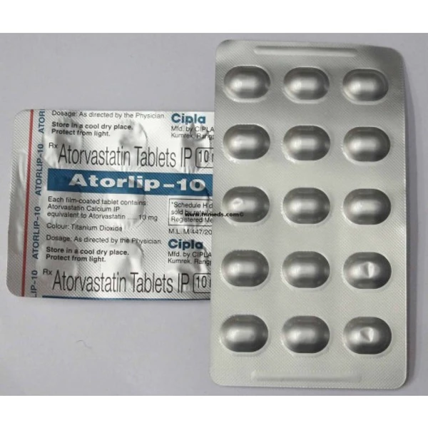 Atorlip 10 Tablet  - Prescription Required