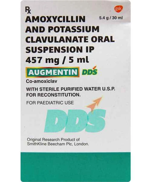 Augmentin DDS Suspension  - Prescription Required