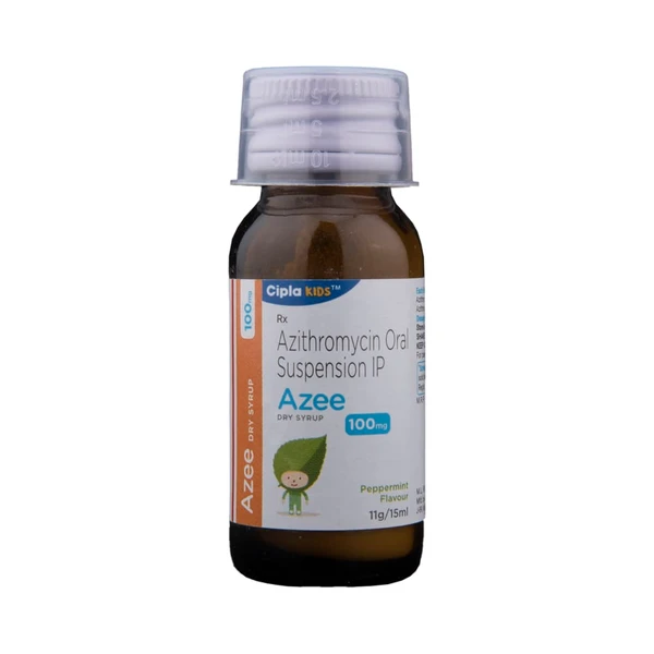 Azee 100mg Dry Syrup  - Prescription Required