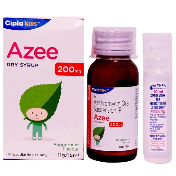 Azee 200mg Dry Syrup  - Prescription Required