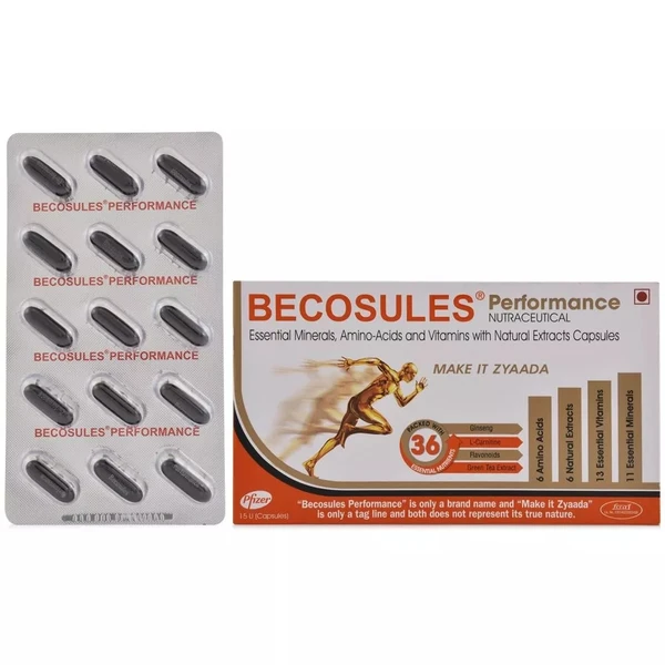 Becosules Performance Capsule 