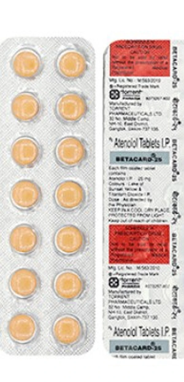 Betacard 25 Tablet  - Prescription Required