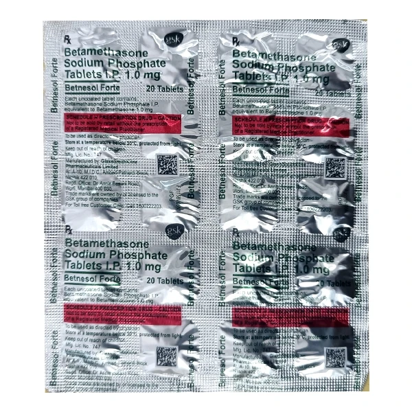 Betnesol Forte Tablet  - Prescription Required