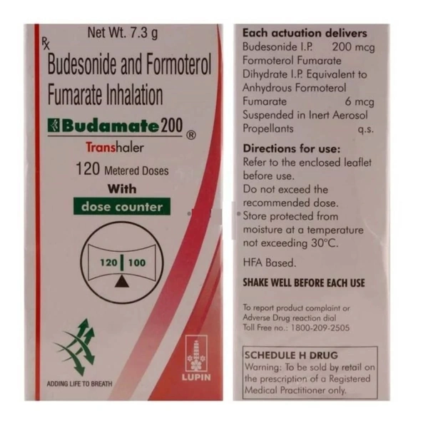 Budamate 200 Transhaler  - Prescription Required