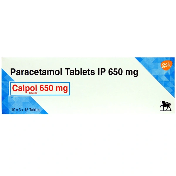 Calpol 650mg Tablet 