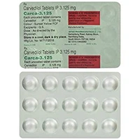 Carca3.125 Tablet  - Prescription Required
