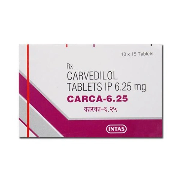 Carca 6.25 Tablet  - Prescription Required