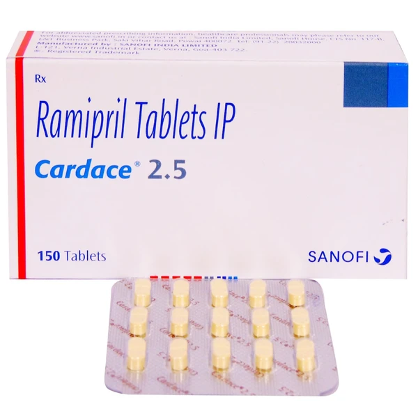 Cardace 2.5 Tablet  - Prescription Required