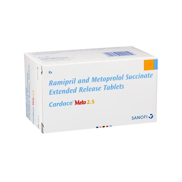 Cardace Meto 2.5 Tablet  - Prescription Required