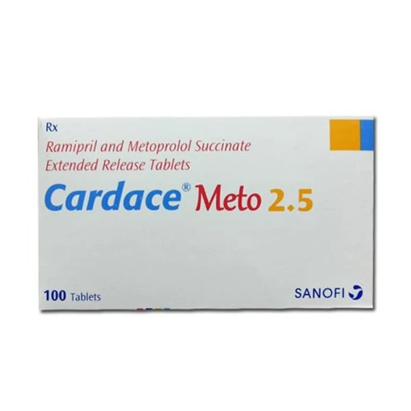 Cardace Meto 2.5 Tablet  - Prescription Required