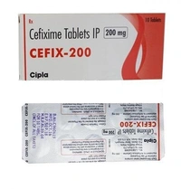 Cefix 200 Tablet   - Prescription Required