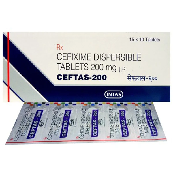 Ceftas  200  Tablet  - Prescription Required