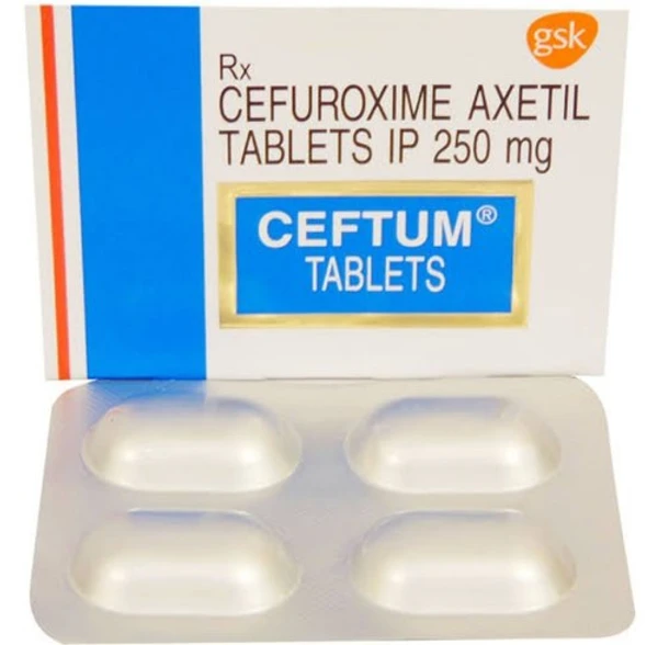 Ceftum 250mg Tablet  - Prescription Required