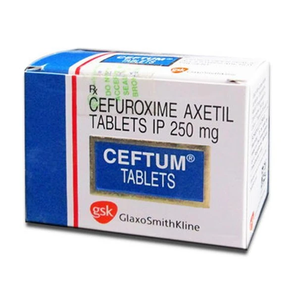 Ceftum 250mg Tablet  - Prescription Required