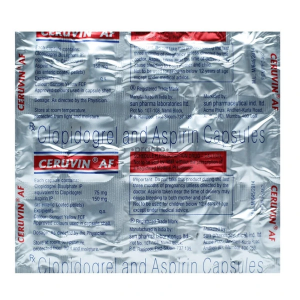 Ceruvin AF Capsule   - Prescription Required