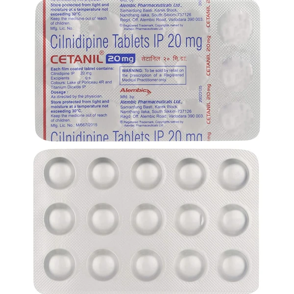 Cetanil 20mg Tablet  - Prescription Required