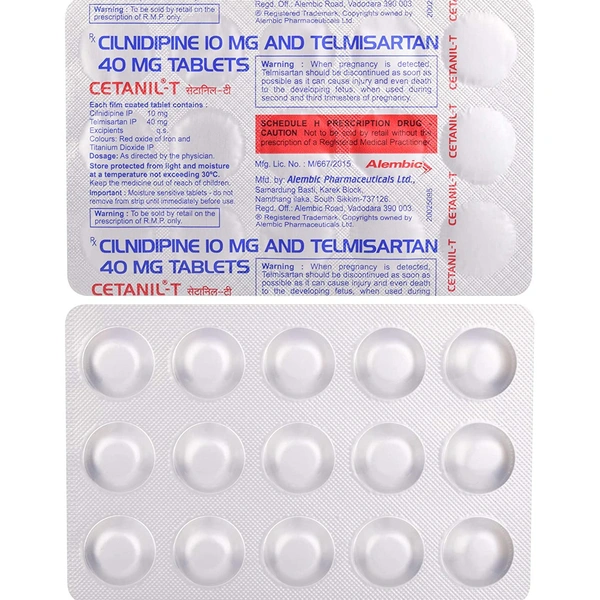 Cetanil T Tablet  - Prescription Required