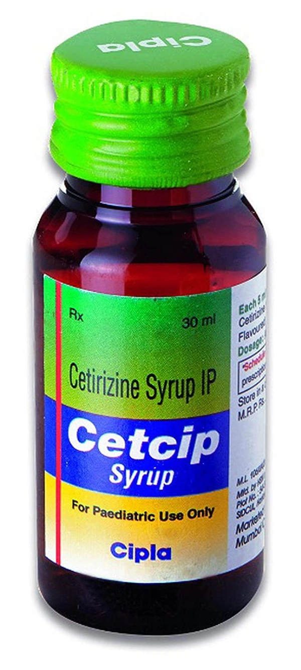 Cetcip Syrup - Prescription Required