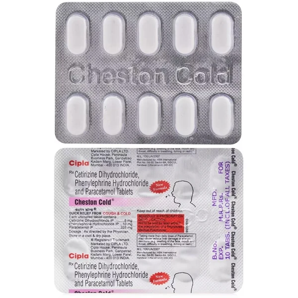 Cheston Cold Tablet  - Prescription Required