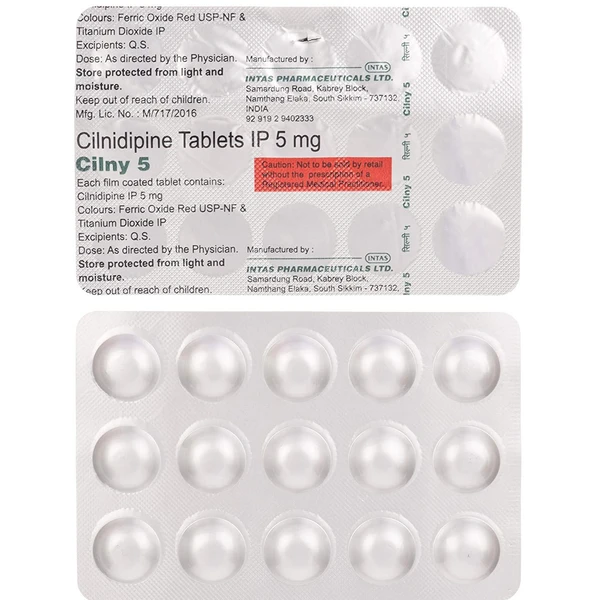 Cilny 5 Tablet   - Prescription Required