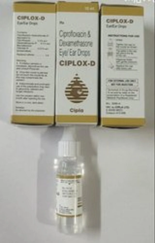 Ciplox D Eye/Ear Drops - Prescription Required