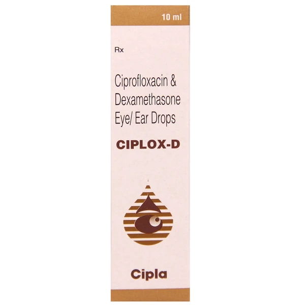 Ciplox D Eye/Ear Drops - Prescription Required