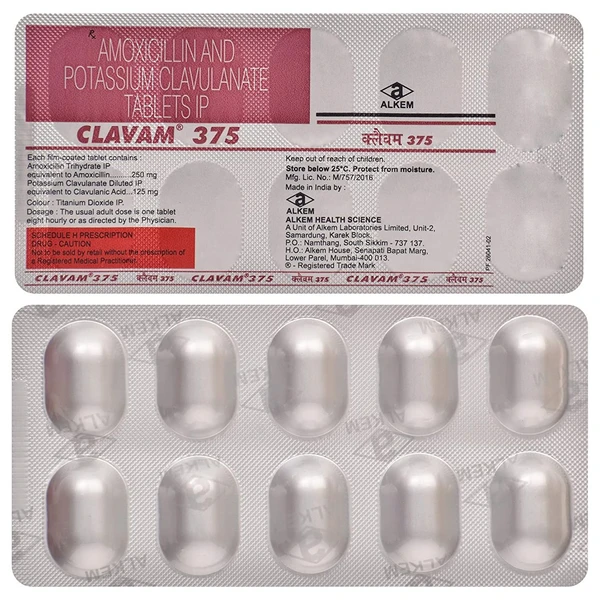 Clavam 375 Tablet  - Prescription Required