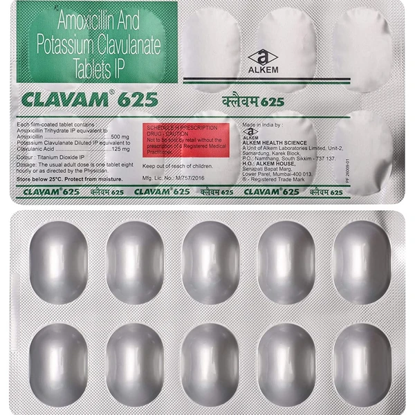 Clavam 625 Tablet  - Prescription Required