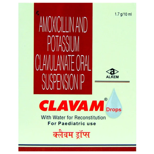 Clavam Paediatric Oral Suspension  - Prescription Required