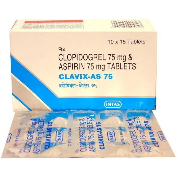 Clavix-AS 75 Tablet  - Prescription Required