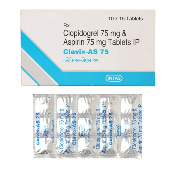 Clavix-AS 75 Tablet  - Prescription Required