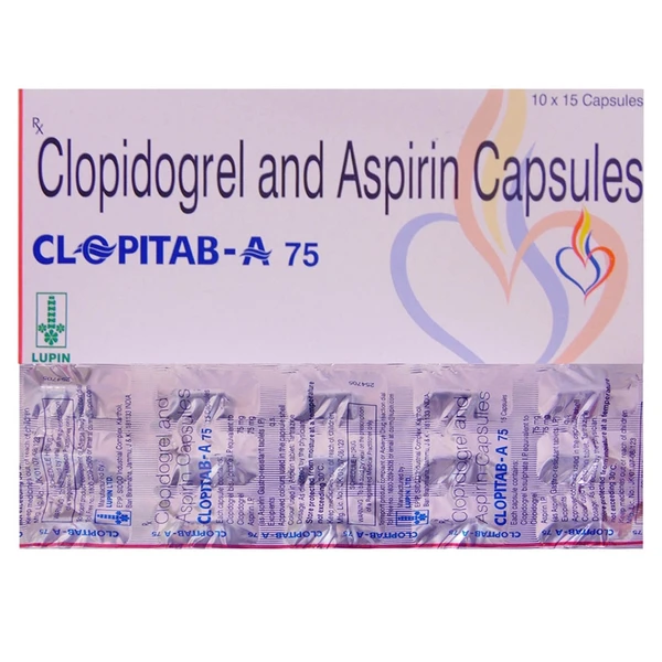 Clopitab-A 75 Capsule  - Prescription Required