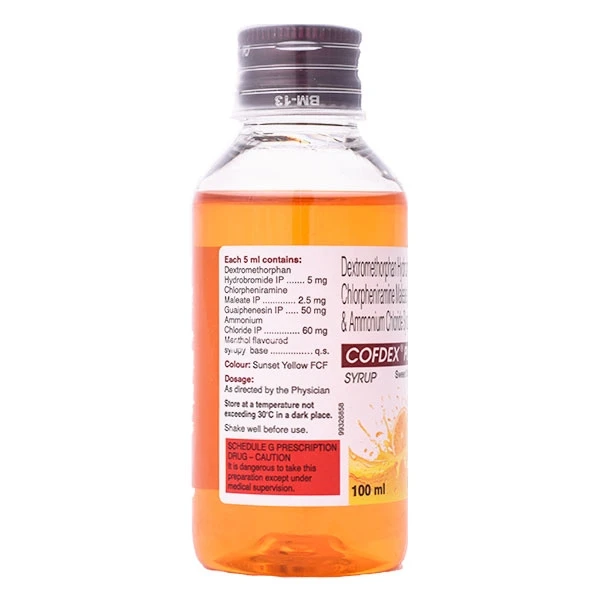 Cofdex Plus Syrup  - Prescription Required