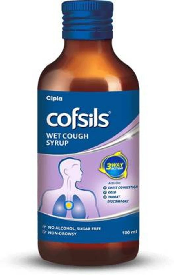Cofsils Wet Cough Syrup  - Prescription Required