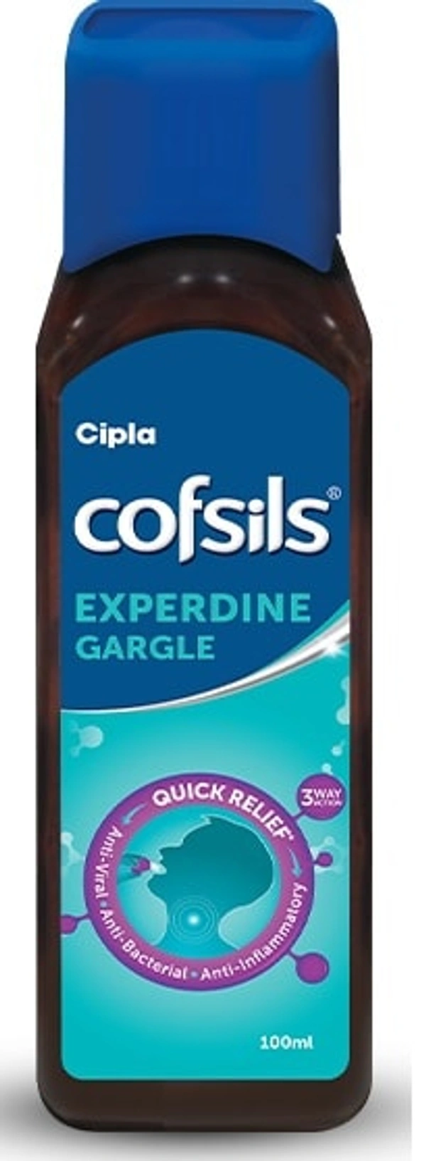 Cofsils Experdine Gargle 