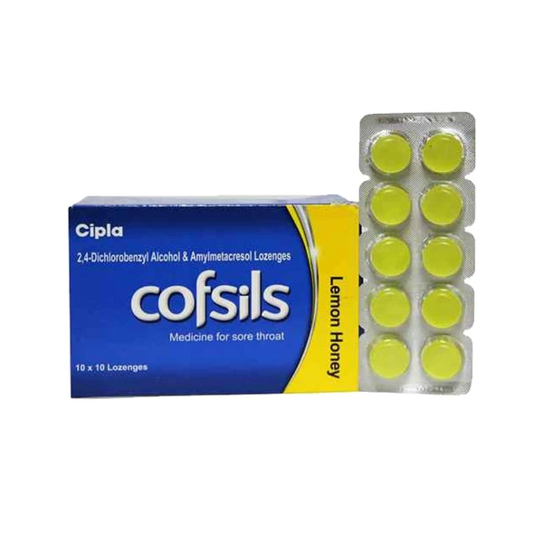 Cofsils Lozenges Honey Lemon 