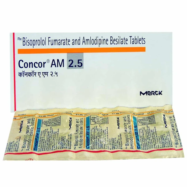 Concor AM 2.5 Tablet  - Prescription Required