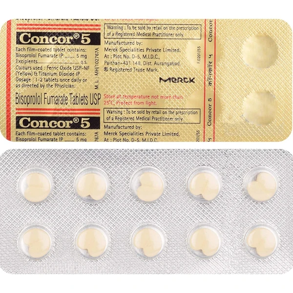 Concor AM 5 Tablet  - Prescription Required