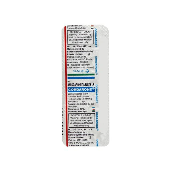 Cordarone Tablet  - Prescription Required