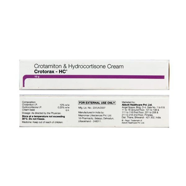 Crotorax HC Cream 