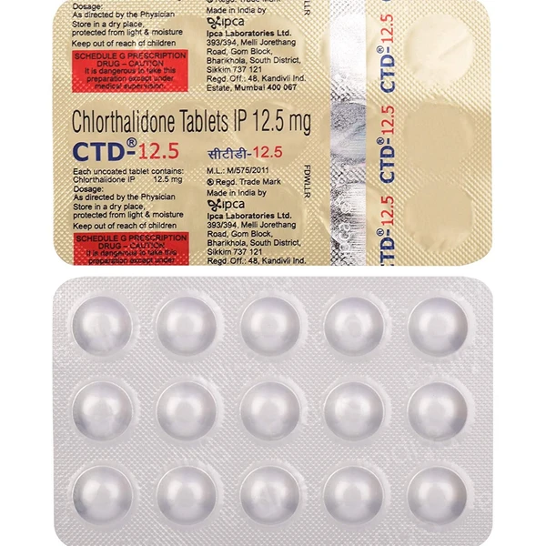 CTD 12.5 Tablet  - Prescription Required