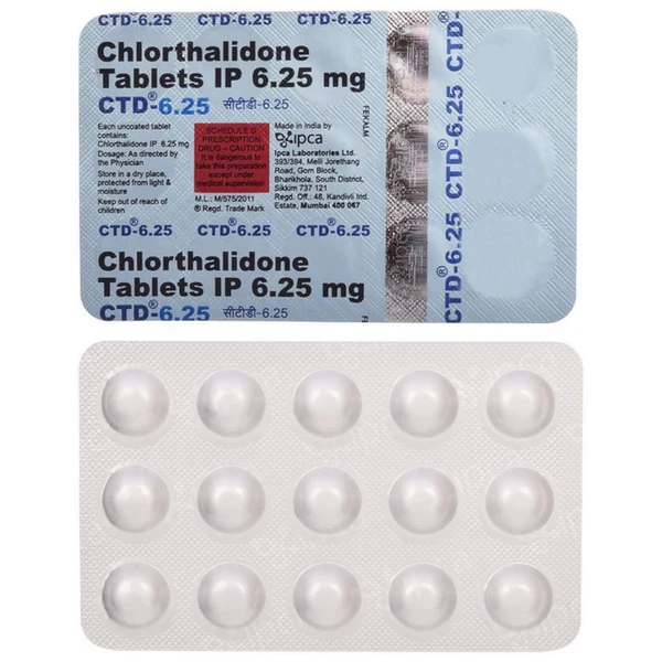 CTD 6.25 Tablet   - Prescription Required