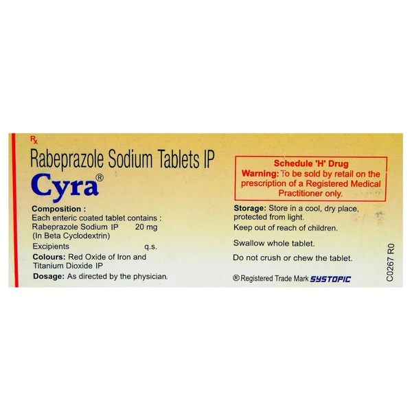 Cyra Tablet  - Prescription Required