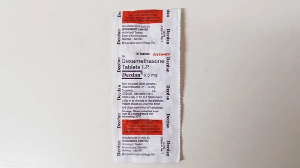 Decdan 0.5mg Tablet  - Prescription Required