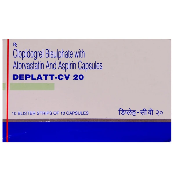 Deplatt-CV 20 Capsule  - Prescription Required