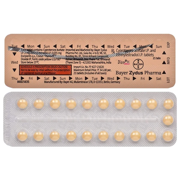 Diane 35 Tablet  - Prescription Required