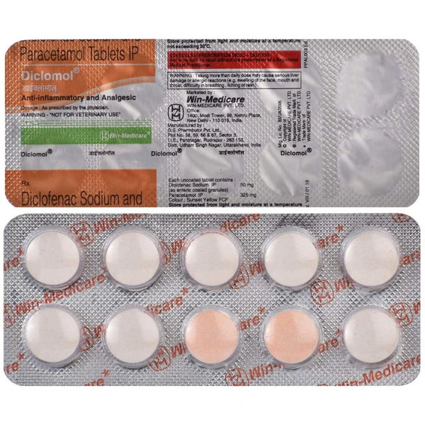 Diclomol Tablet - Prescription Required