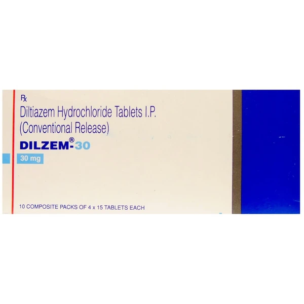 Dilzem 30 Tablet  - Prescription Required