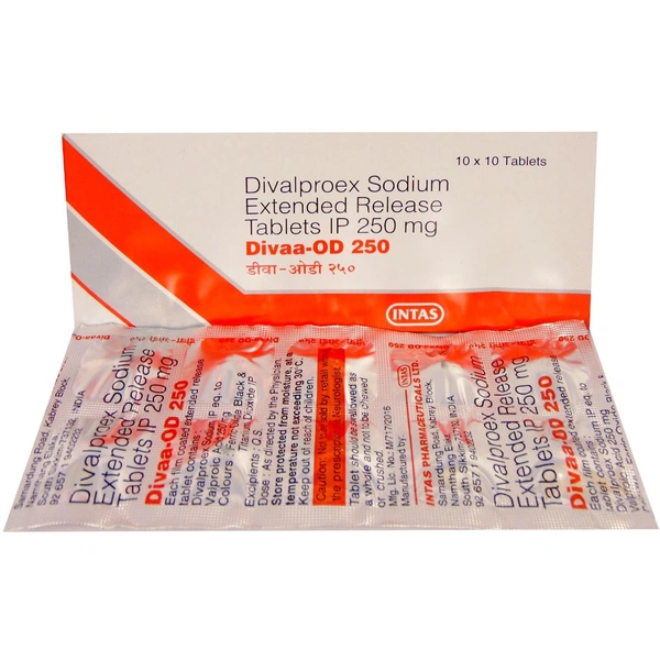 Divaa-OD 250 Tablet  - Prescription Required