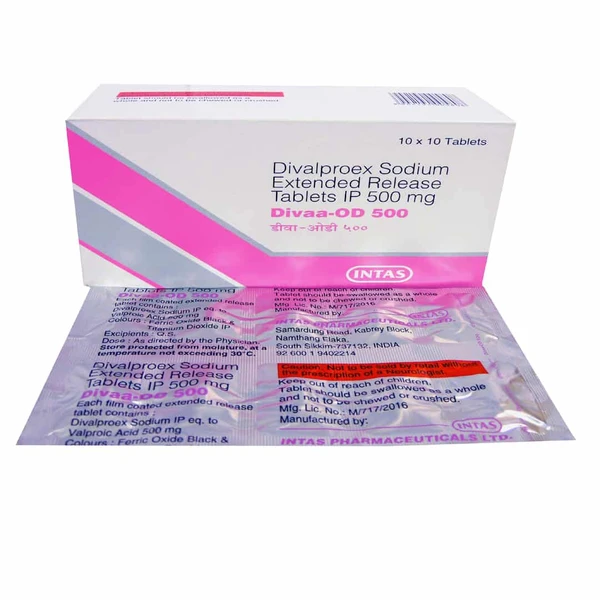 Divaa-OD 500 Tablet  - Prescription Required